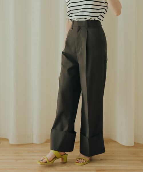SENSE OF PLACE by URBAN RESEARCH / センスオブプレイス バイ アーバンリサーチ その他パンツ | センタープレスダブルワイドパンツ | 詳細14
