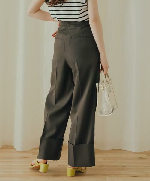 SENSE OF PLACE by URBAN RESEARCH / センスオブプレイス バイ アーバンリサーチ その他パンツ | センタープレスダブルワイドパンツ | 詳細15