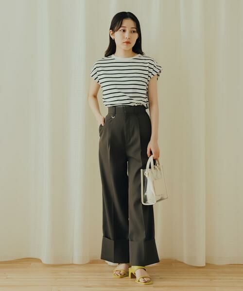 SENSE OF PLACE by URBAN RESEARCH / センスオブプレイス バイ アーバンリサーチ その他パンツ | センタープレスダブルワイドパンツ | 詳細16
