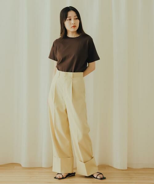 SENSE OF PLACE by URBAN RESEARCH / センスオブプレイス バイ アーバンリサーチ その他パンツ | センタープレスダブルワイドパンツ | 詳細21