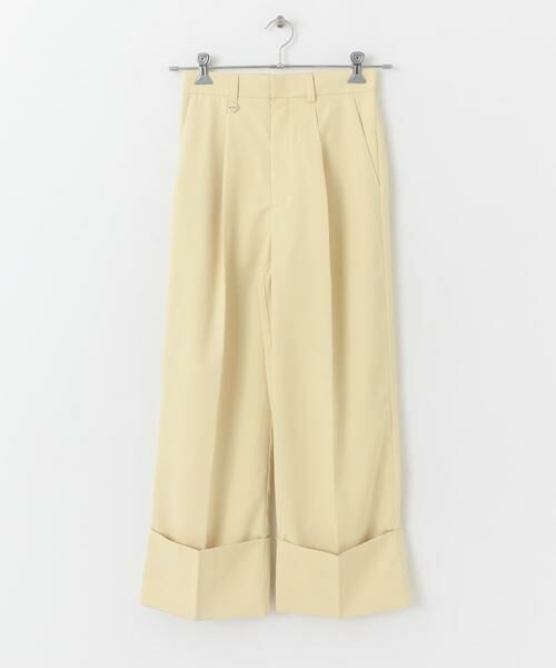 SENSE OF PLACE by URBAN RESEARCH / センスオブプレイス バイ アーバンリサーチ その他パンツ | センタープレスダブルワイドパンツ | 詳細22