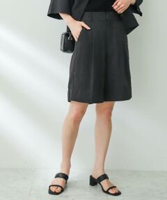 SENSE OF PLACE by URBAN RESEARCH / センスオブプレイス バイ アーバンリサーチ ショート・ハーフ・半端丈パンツ | リネンライクバミューダパンツ