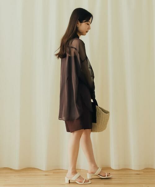 SENSE OF PLACE by URBAN RESEARCH / センスオブプレイス バイ アーバンリサーチ ショート・ハーフ・半端丈パンツ | リネンライクバミューダパンツ | 詳細4