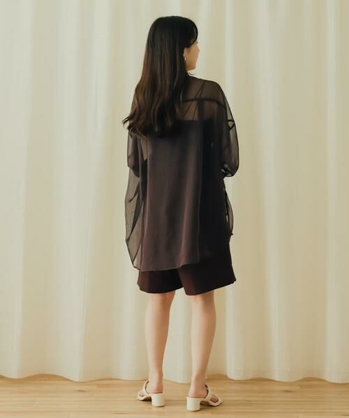 SENSE OF PLACE by URBAN RESEARCH / センスオブプレイス バイ アーバンリサーチ ショート・ハーフ・半端丈パンツ | リネンライクバミューダパンツ | 詳細5