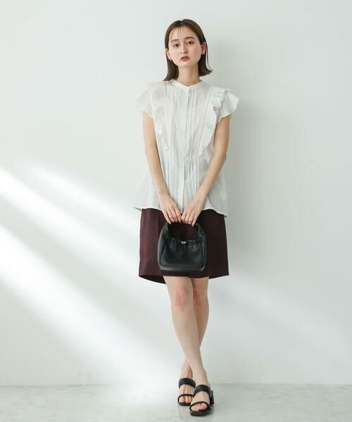 SENSE OF PLACE by URBAN RESEARCH / センスオブプレイス バイ アーバンリサーチ ショート・ハーフ・半端丈パンツ | リネンライクバミューダパンツ | 詳細7