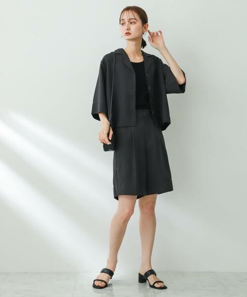 SENSE OF PLACE by URBAN RESEARCH / センスオブプレイス バイ アーバンリサーチ ショート・ハーフ・半端丈パンツ | リネンライクバミューダパンツ | 詳細18