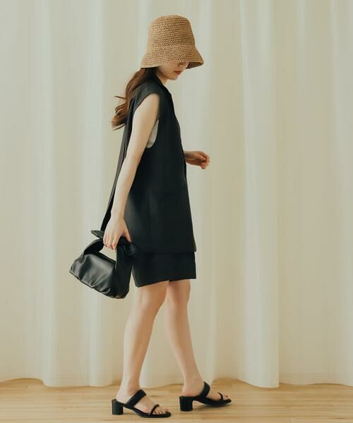 SENSE OF PLACE by URBAN RESEARCH / センスオブプレイス バイ アーバンリサーチ ショート・ハーフ・半端丈パンツ | リネンライクバミューダパンツ | 詳細21