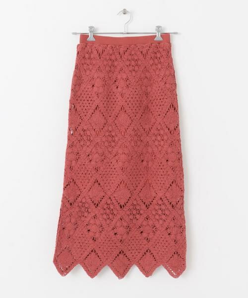 SENSE OF PLACE by URBAN RESEARCH / センスオブプレイス バイ アーバンリサーチ スカート | クロシェナロースカート | 詳細11