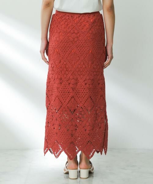 SENSE OF PLACE by URBAN RESEARCH / センスオブプレイス バイ アーバンリサーチ スカート | クロシェナロースカート | 詳細8