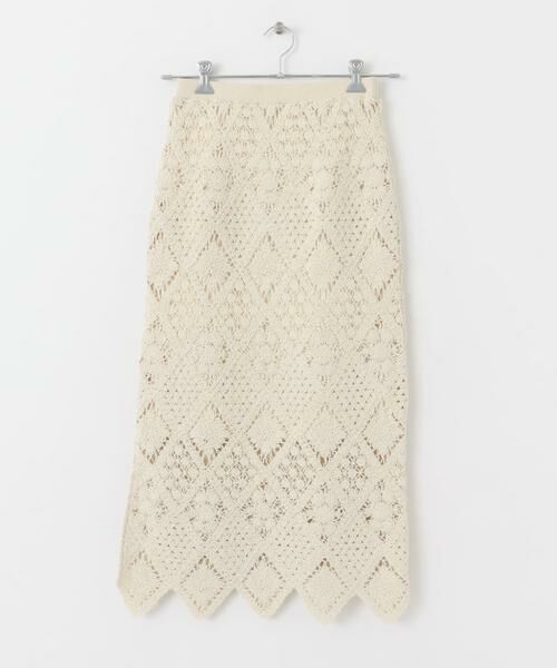 SENSE OF PLACE by URBAN RESEARCH / センスオブプレイス バイ アーバンリサーチ スカート | クロシェナロースカート | 詳細30