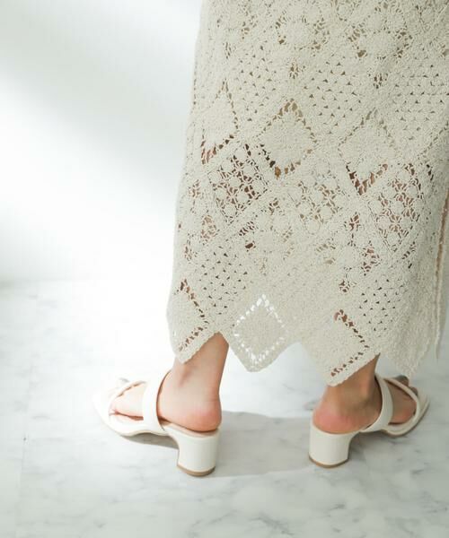 SENSE OF PLACE by URBAN RESEARCH / センスオブプレイス バイ アーバンリサーチ スカート | クロシェナロースカート | 詳細22