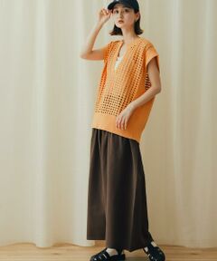 SENSE OF PLACE by URBAN RESEARCH / センスオブプレイス バイ アーバンリサーチ スカート | ギャザーボリュームニットスカート