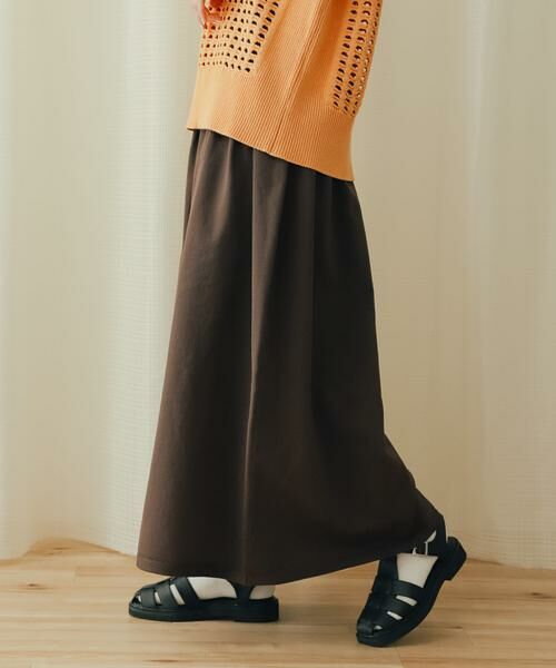 SENSE OF PLACE by URBAN RESEARCH / センスオブプレイス バイ アーバンリサーチ スカート | ギャザーボリュームニットスカート | 詳細2