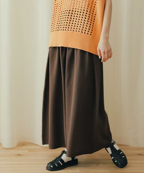 SENSE OF PLACE by URBAN RESEARCH / センスオブプレイス バイ アーバンリサーチ スカート | ギャザーボリュームニットスカート | 詳細3