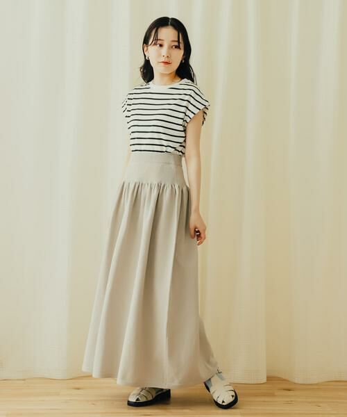 SENSE OF PLACE by URBAN RESEARCH / センスオブプレイス バイ アーバンリサーチ スカート | ギャザーボリュームニットスカート | 詳細18