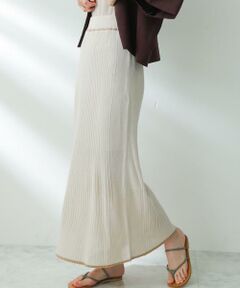 SENSE OF PLACE by URBAN RESEARCH / センスオブプレイス バイ アーバンリサーチ スカート | トリミングナローニットスカート