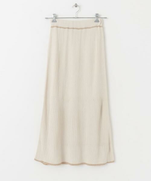 SENSE OF PLACE by URBAN RESEARCH / センスオブプレイス バイ アーバンリサーチ スカート | トリミングナローニットスカート | 詳細14