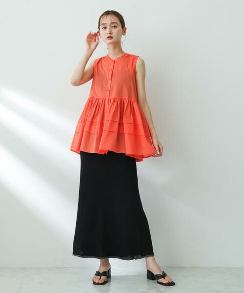 SENSE OF PLACE by URBAN RESEARCH / センスオブプレイス バイ アーバンリサーチ スカート | トリミングナローニットスカート | 詳細21