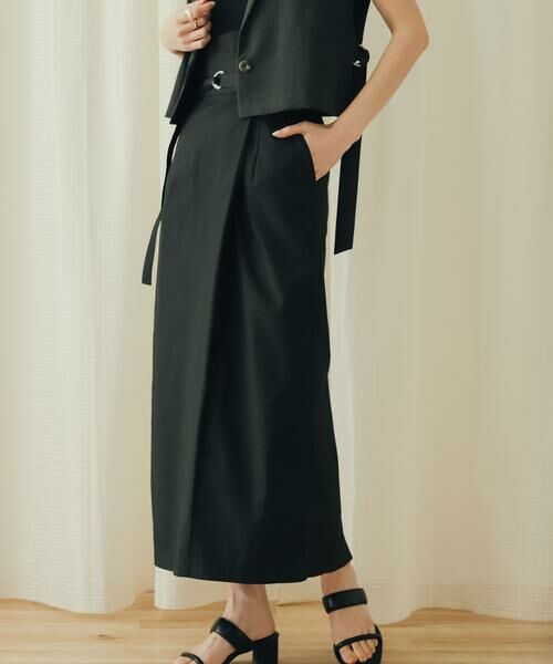 SENSE OF PLACE by URBAN RESEARCH / センスオブプレイス バイ アーバンリサーチ スカート | アシンメトリーハイウエストタイトスカート | 詳細3