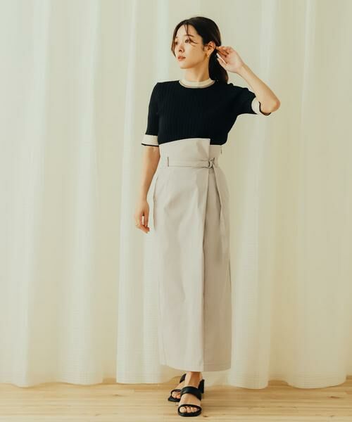 SENSE OF PLACE by URBAN RESEARCH / センスオブプレイス バイ アーバンリサーチ スカート | アシンメトリーハイウエストタイトスカート | 詳細30