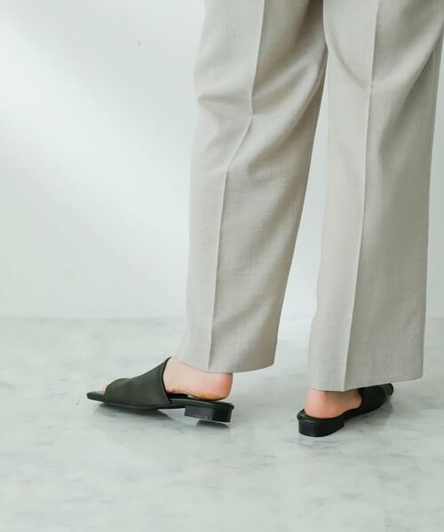 SENSE OF PLACE by URBAN RESEARCH / センスオブプレイス バイ アーバンリサーチ サンダル | サテンストレッチミュール | 詳細5