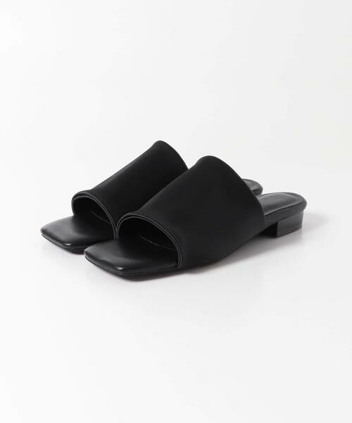 SENSE OF PLACE by URBAN RESEARCH / センスオブプレイス バイ アーバンリサーチ サンダル | サテンストレッチミュール | 詳細24