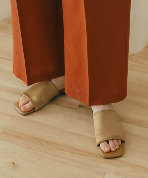 SENSE OF PLACE by URBAN RESEARCH / センスオブプレイス バイ アーバンリサーチ サンダル | サテンストレッチミュール | 詳細30