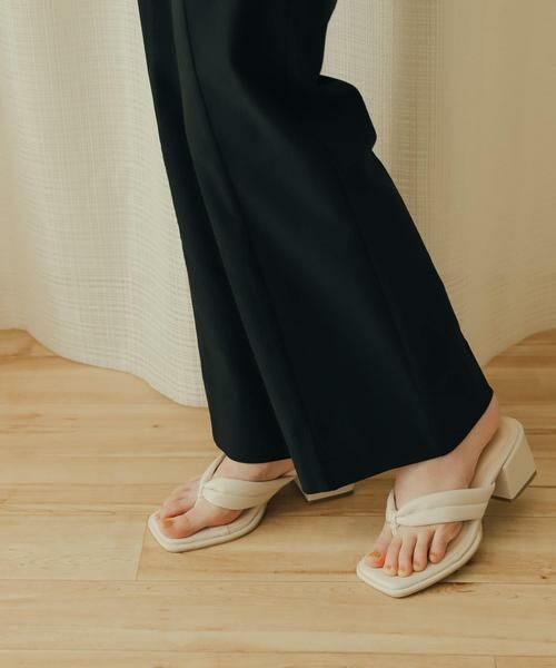 SENSE OF PLACE by URBAN RESEARCH / センスオブプレイス バイ アーバンリサーチ サンダル | パテッドトングヒールサンダル | 詳細6