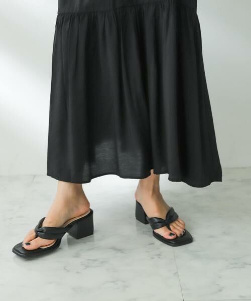 SENSE OF PLACE by URBAN RESEARCH / センスオブプレイス バイ アーバンリサーチ サンダル | パテッドトングヒールサンダル | 詳細13