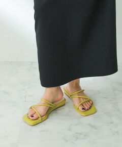 SENSE OF PLACE by URBAN RESEARCH / センスオブプレイス バイ アーバンリサーチ サンダル | コードアシメサンダル