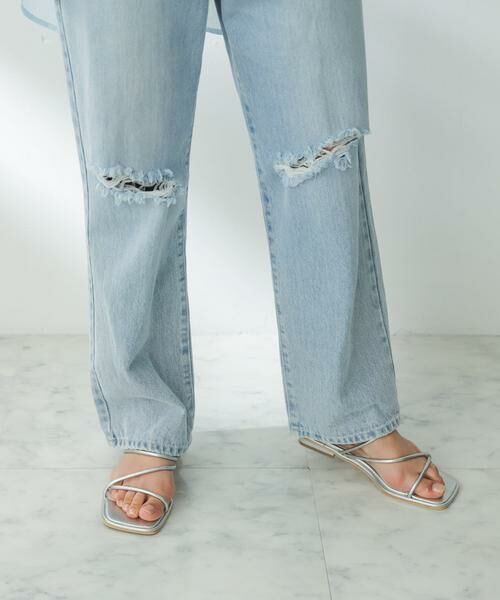 SENSE OF PLACE by URBAN RESEARCH / センスオブプレイス バイ アーバンリサーチ サンダル | コードアシメサンダル | 詳細30