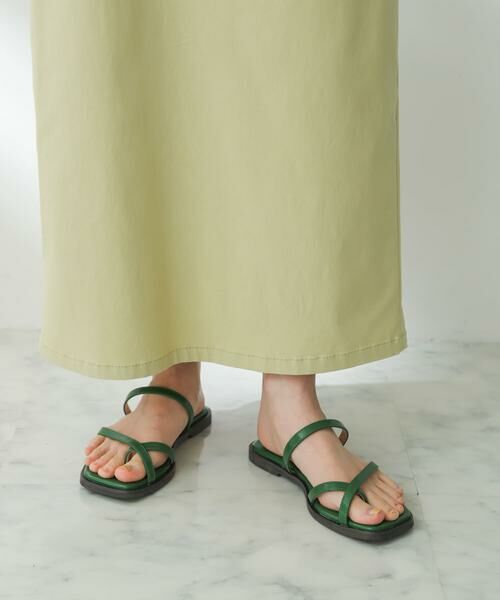 SENSE OF PLACE by URBAN RESEARCH / センスオブプレイス バイ アーバンリサーチ サンダル | トゥクロスサンダル | 詳細1
