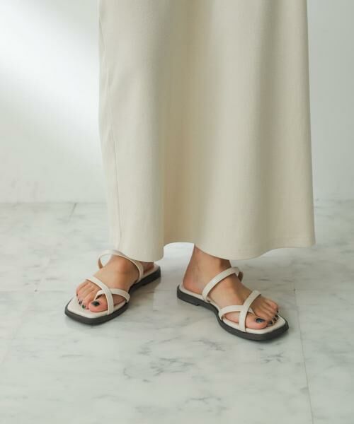 SENSE OF PLACE by URBAN RESEARCH / センスオブプレイス バイ アーバンリサーチ サンダル | トゥクロスサンダル | 詳細11