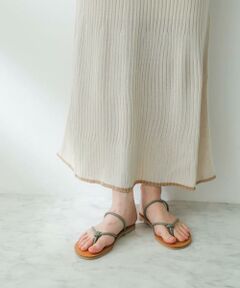 SENSE OF PLACE by URBAN RESEARCH / センスオブプレイス バイ アーバンリサーチ サンダル | コードトングフラットサンダル