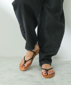 SENSE OF PLACE by URBAN RESEARCH / センスオブプレイス バイ アーバンリサーチ サンダル | コードトングフラットサンダル