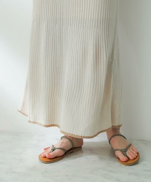 SENSE OF PLACE by URBAN RESEARCH / センスオブプレイス バイ アーバンリサーチ サンダル | コードトングフラットサンダル | 詳細2