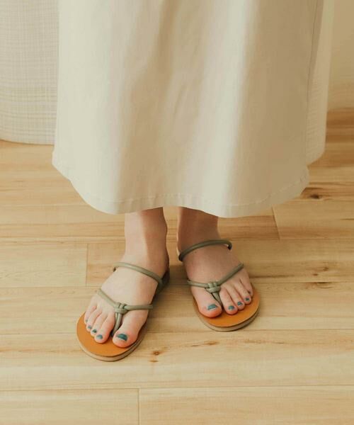 SENSE OF PLACE by URBAN RESEARCH / センスオブプレイス バイ アーバンリサーチ サンダル | コードトングフラットサンダル | 詳細5