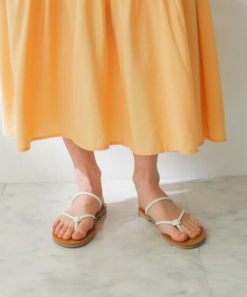 SENSE OF PLACE by URBAN RESEARCH / センスオブプレイス バイ アーバンリサーチ サンダル | コードトングフラットサンダル | 詳細11