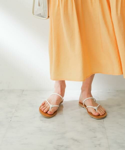 SENSE OF PLACE by URBAN RESEARCH / センスオブプレイス バイ アーバンリサーチ サンダル | コードトングフラットサンダル | 詳細13