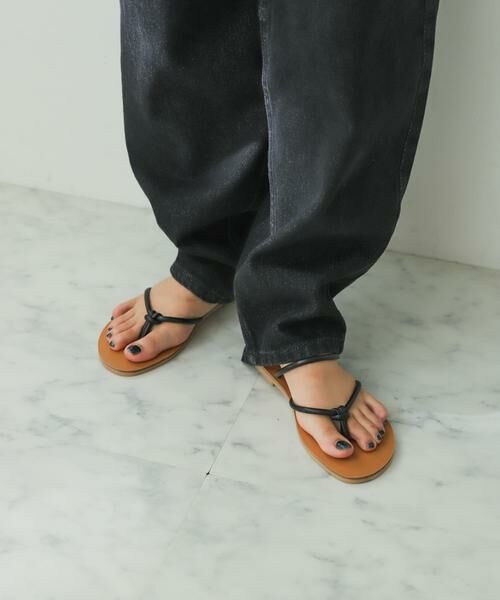 SENSE OF PLACE by URBAN RESEARCH / センスオブプレイス バイ アーバンリサーチ サンダル | コードトングフラットサンダル | 詳細21