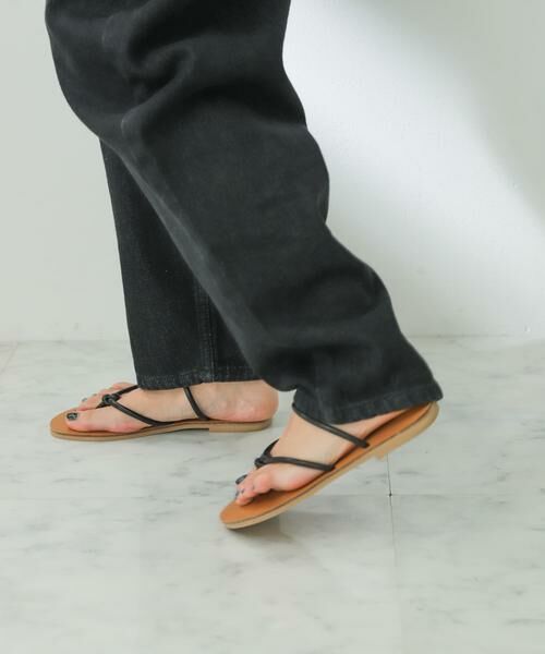 SENSE OF PLACE by URBAN RESEARCH / センスオブプレイス バイ アーバンリサーチ サンダル | コードトングフラットサンダル | 詳細23