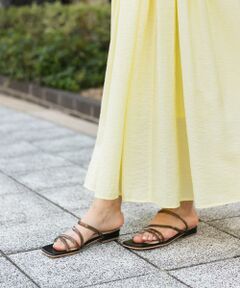 SENSE OF PLACE by URBAN RESEARCH / センスオブプレイス バイ アーバンリサーチ サンダル | PVCアシメサンダル