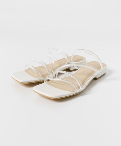 SENSE OF PLACE by URBAN RESEARCH / センスオブプレイス バイ アーバンリサーチ サンダル | PVCアシメサンダル | 詳細4