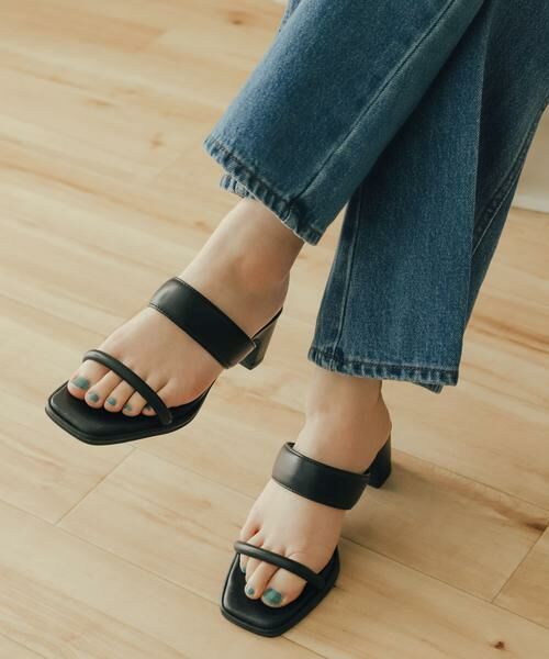 SENSE OF PLACE by URBAN RESEARCH / センスオブプレイス バイ アーバンリサーチ サンダル | ダブルバンドサンダル | 詳細24