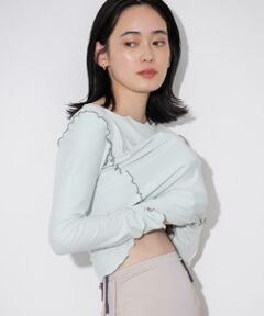 SENSE OF PLACE by URBAN RESEARCH / センスオブプレイス バイ アーバンリサーチ 水着・スイムグッズ | メローラインロングスリーブラッシュガード