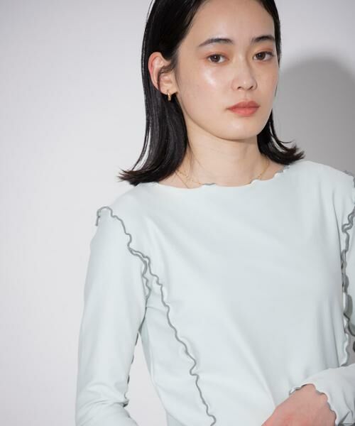 SENSE OF PLACE by URBAN RESEARCH / センスオブプレイス バイ アーバンリサーチ 水着・スイムグッズ | メローラインロングスリーブラッシュガード | 詳細16