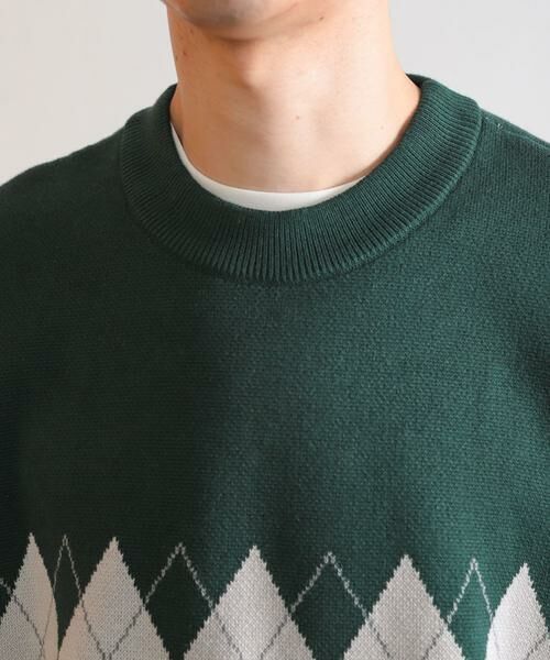 SENSE OF PLACE by URBAN RESEARCH / センスオブプレイス バイ アーバンリサーチ ベスト | 『ユニセックス』アーガイルニットベスト | 詳細13