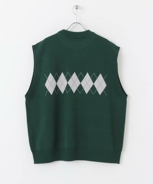 SENSE OF PLACE by URBAN RESEARCH / センスオブプレイス バイ アーバンリサーチ ベスト | 『ユニセックス』アーガイルニットベスト | 詳細17