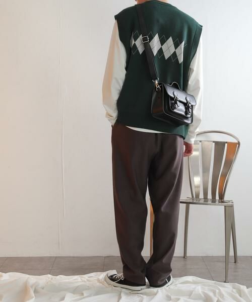 SENSE OF PLACE by URBAN RESEARCH / センスオブプレイス バイ アーバンリサーチ ベスト | 『ユニセックス』アーガイルニットベスト | 詳細7