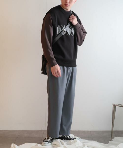 SENSE OF PLACE by URBAN RESEARCH / センスオブプレイス バイ アーバンリサーチ ベスト | 『ユニセックス』アーガイルニットベスト | 詳細29